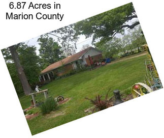 6.87 Acres in Marion County