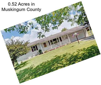 0.52 Acres in Muskingum County