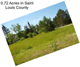 0.72 Acres in Saint Louis County