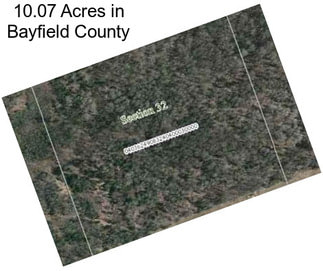 10.07 Acres in Bayfield County