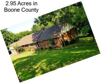 2.95 Acres in Boone County