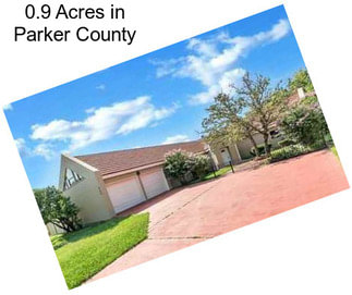 0.9 Acres in Parker County