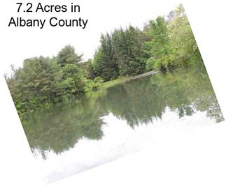 7.2 Acres in Albany County