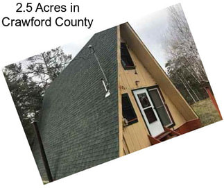 2.5 Acres in Crawford County