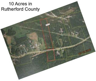 10 Acres in Rutherford County