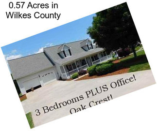 0.57 Acres in Wilkes County
