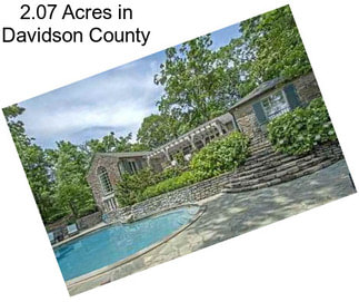 2.07 Acres in Davidson County