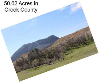 50.62 Acres in Crook County