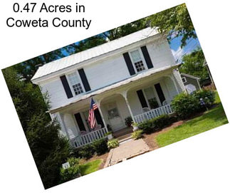 0.47 Acres in Coweta County