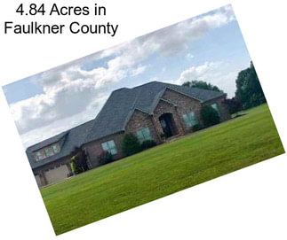 4.84 Acres in Faulkner County