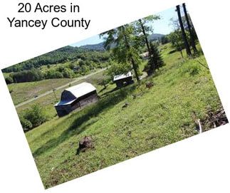 20 Acres in Yancey County