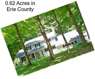 0.62 Acres in Erie County
