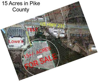 15 Acres in Pike County