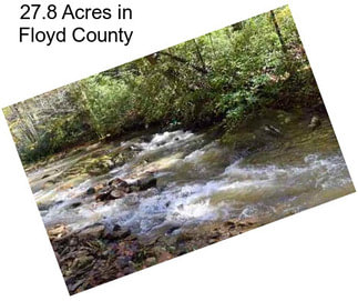 27.8 Acres in Floyd County