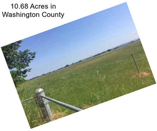 10.68 Acres in Washington County