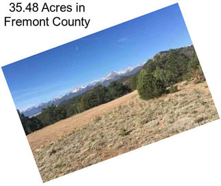 35.48 Acres in Fremont County