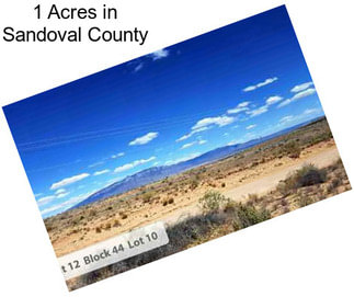 1 Acres in Sandoval County