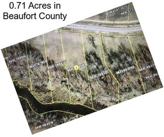 0.71 Acres in Beaufort County