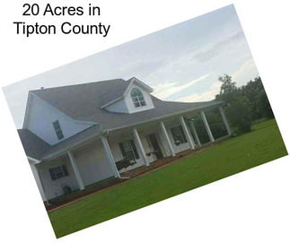 20 Acres in Tipton County