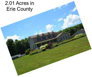 2.01 Acres in Erie County