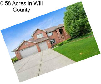 0.58 Acres in Will County