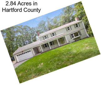 2.84 Acres in Hartford County