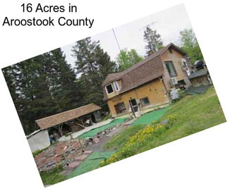 16 Acres in Aroostook County