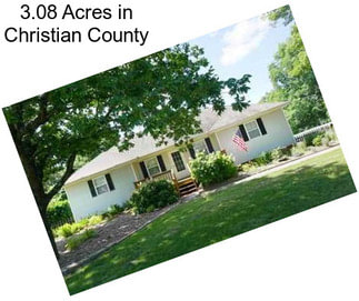 3.08 Acres in Christian County