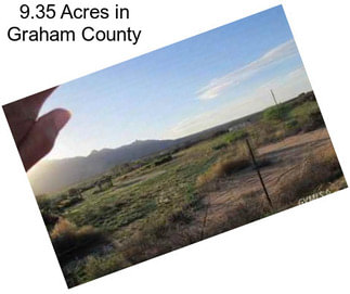 9.35 Acres in Graham County