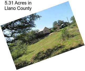 5.31 Acres in Llano County