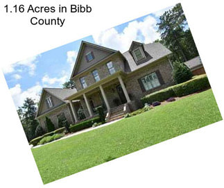 1.16 Acres in Bibb County
