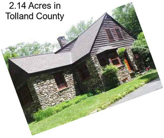 2.14 Acres in Tolland County