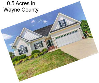 0.5 Acres in Wayne County