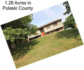 1.28 Acres in Pulaski County