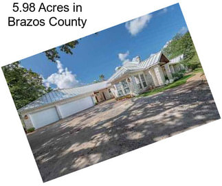 5.98 Acres in Brazos County