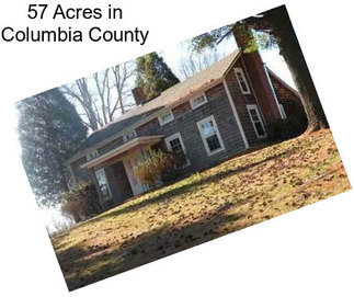 57 Acres in Columbia County