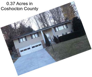 0.37 Acres in Coshocton County