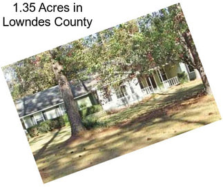 1.35 Acres in Lowndes County