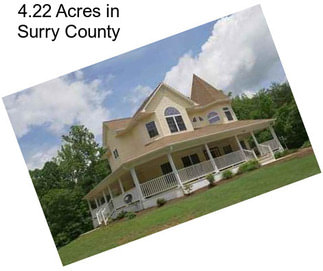 4.22 Acres in Surry County