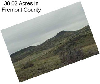 38.02 Acres in Fremont County