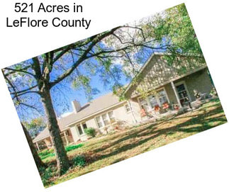 521 Acres in LeFlore County