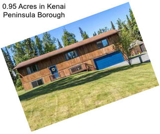 0.95 Acres in Kenai Peninsula Borough