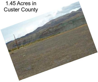 1.45 Acres in Custer County
