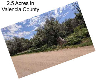 2.5 Acres in Valencia County