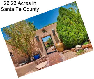 26.23 Acres in Santa Fe County