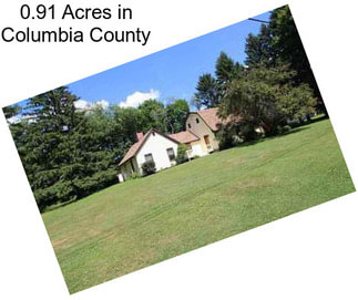 0.91 Acres in Columbia County