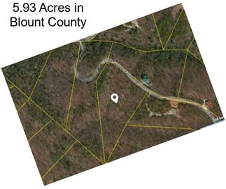 5.93 Acres in Blount County