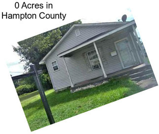 0 Acres in Hampton County