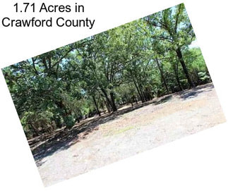1.71 Acres in Crawford County