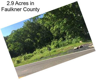 2.9 Acres in Faulkner County